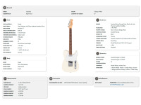 Fender STD TELE LRL WPG OWT Fender STD TELE LRL WPG OWT